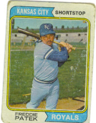 1974 Topps Baseball Cards      088      Freddie Patek